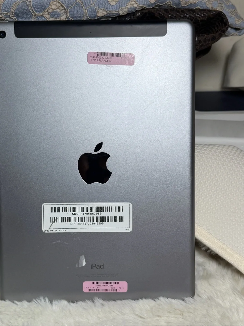 Apple iPad 6 th generation. Charger port defective